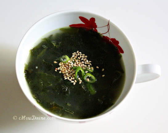 Korean Seaweed Soup Recipe