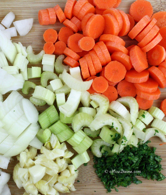 Vegetables Prepped